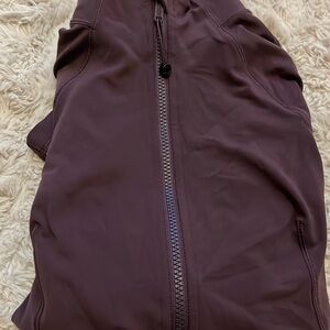 Plum colored define jacket